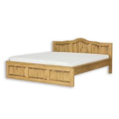 Massive Home Dřevěná postel Corona III - výběr moření