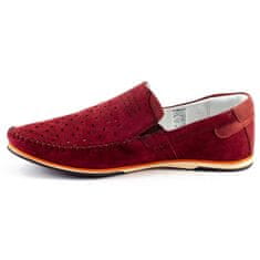 Pánské mokasíny 876 summer burgundy velikost 45