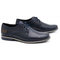 Pánská společenská obuv 870 navy blue velikost 46