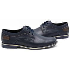 Pánská společenská obuv 870 navy blue velikost 46