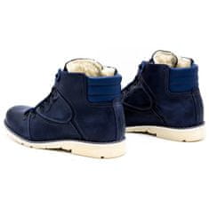 Zimní zateplené boty 733 navy blue velikost 44