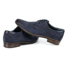 Elegantní pánské boty 877 navy blue velikost 45