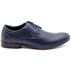 Pánská společenská obuv 850 navy blue velikost 47