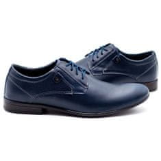 Pánská společenská obuv 850 navy blue velikost 47