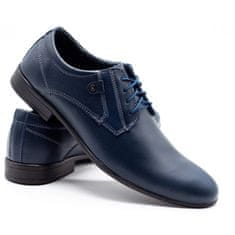 Pánská společenská obuv 850 navy blue velikost 47