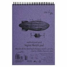 Kraftika Skicák ingres sketch album (130g/m2