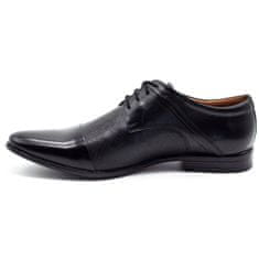 Pánská společenská obuv 710 černá velikost 46