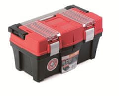 HADEX Plastový kufr na nářadí APTOP PLUS červený 458x257x245