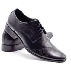 LUKAS Pánská společenská obuv L5 černá velikost 45