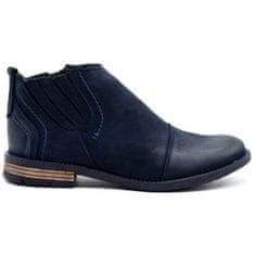 Pánské zimní boty 872K navy blue velikost 45