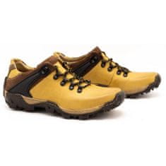 KENT Pánská treková obuv 116 žlutá velikost 43