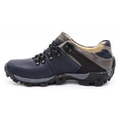 KENT Pánské trekové boty 116 navy blue velikost 45