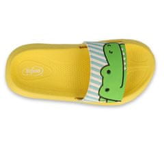 Befado dětské pantofle ANIMALS 152X003 žluté velikost 31