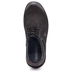 Pánská volnočasová obuv 11/3 black nubuck velikost 42