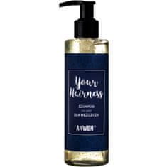Anwen Your Hairness - regulující šampon proti lupům pro každodenní použití pro muže i ženy, snižuje svědění, 200ml
