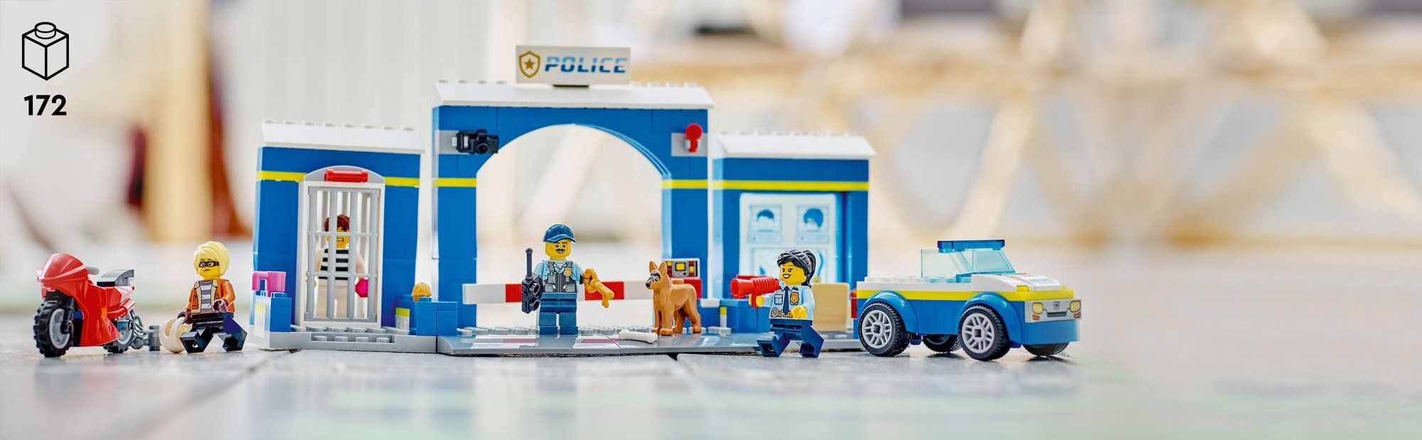 LEGO City 60370 Honička na policejní stanici