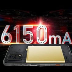 Umidigi Bison X10S 4/32GB, 6150 mAh, šedá