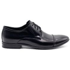 LUKAS Pánská společenská obuv 288 černá velikost 45