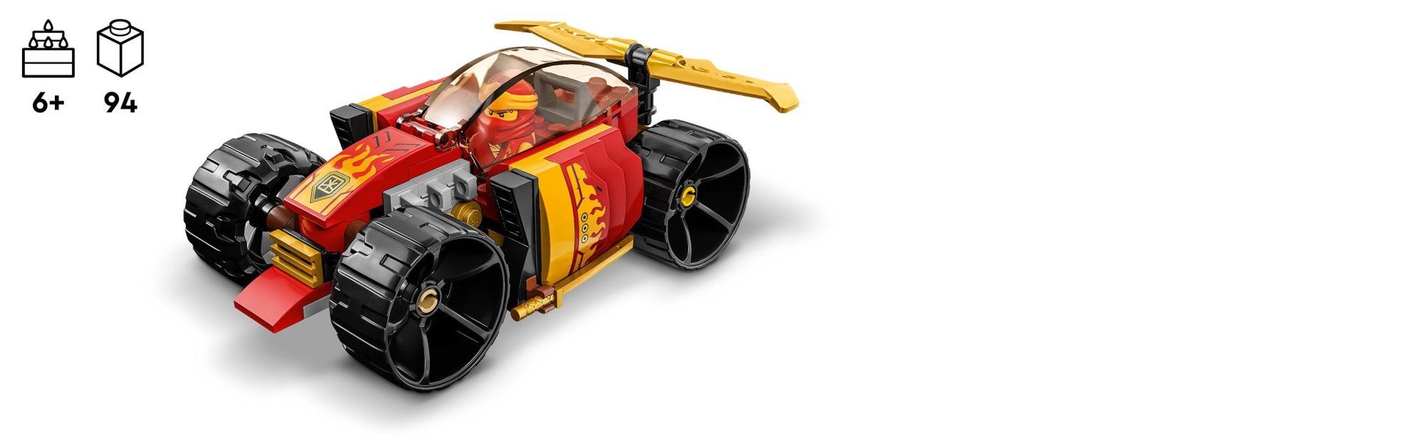 LEGO Ninjago 71780 Kaiův nindža závoďák EVO