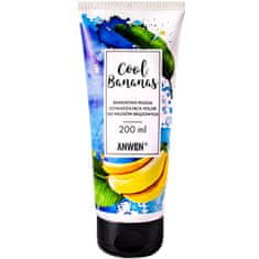 Anwen Cool Bananas - banánová maska chladivá barva pro hnědé vlasy, snižuje červené odrazy, 200ml