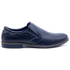 Elegantní pánská obuv 283LU navy blue velikost 45