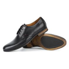 Pánská společenská obuv 331KAM černá velikost 45