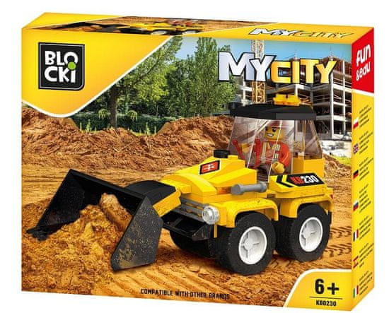 Blocki MyCity Mini Bulldozer 136 ks.