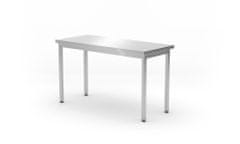 Hendi Pracovní stůl středový bez police Budget Line - montovaný 1000x600x(H)850mm - 817070