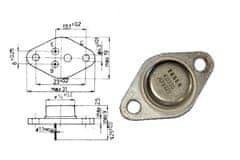 HADEX KD335 N 60V/2A 20W TO66