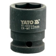 YATO Vnitřní nástrčný klíč 1/2" šestihranný 22 mm CrMo YATO - YT-1012