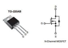 HADEX IRFBC40 N MOS 600V/6,2A 75W TO220