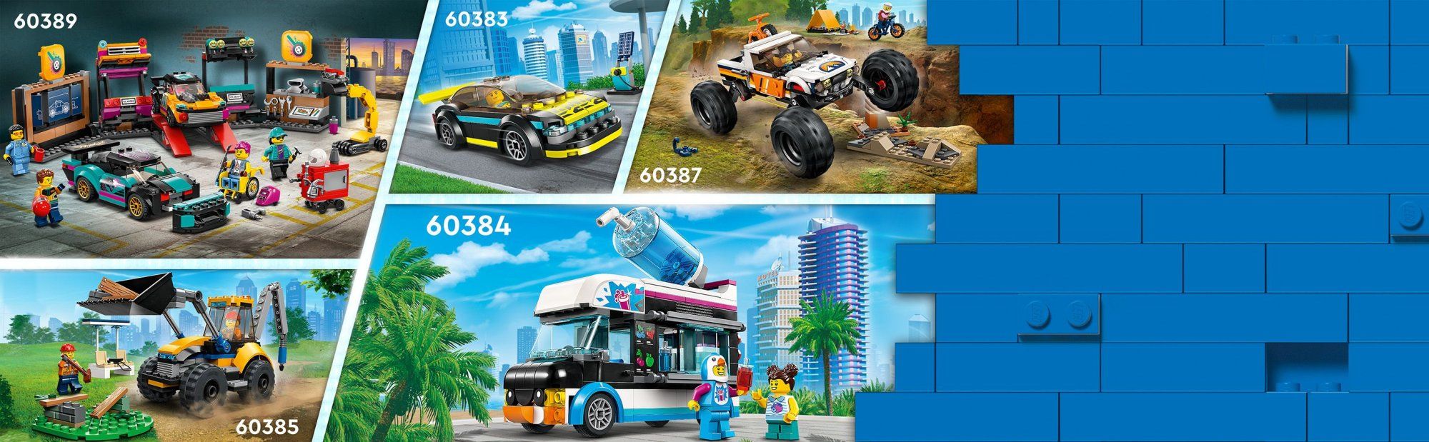 LEGO City 60384 Tučňáčí dodávka s ledovou tříští