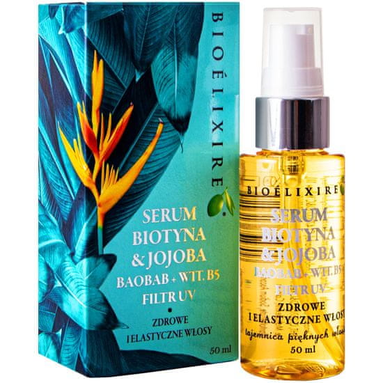 Bioelixire Oil Biotin and Jojoba - posilující vlasové sérum 50ml