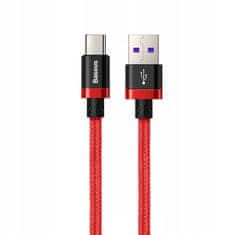 BASEUS Kabel USB-C Huawei 40W 2m 5A, CATZH-B09 červená