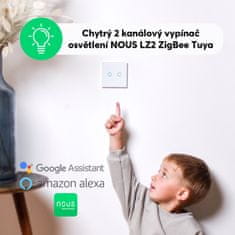 Nous LZ2 ZigBee Tuya chytrý vypínač