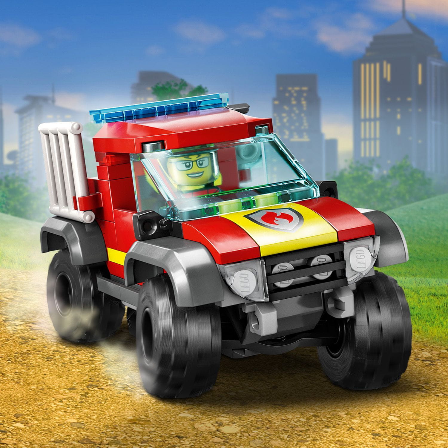 LEGO City 60393 Hasičský tereňák 4x4