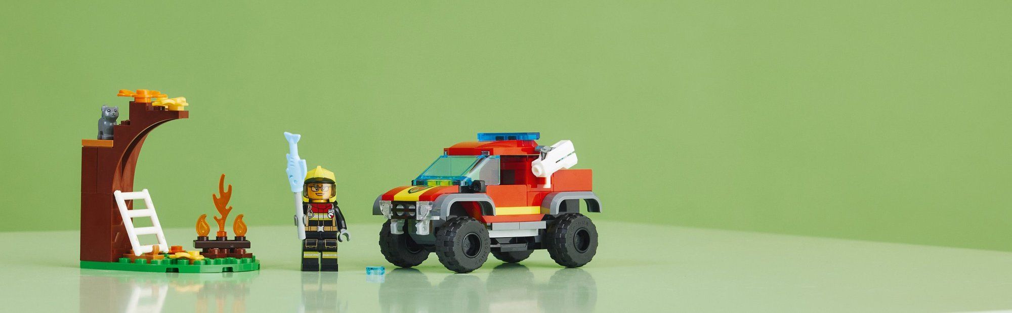 LEGO City 60393 Hasičský tereňák 4x4