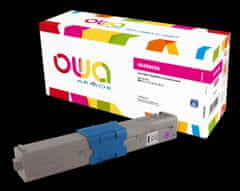 Armor OWA toner kompatibilní s OKI 46490606, 6000st, červená/magenta