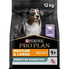 Purina Pro Plan MEDIUM&LARGE SENSITIVE DIGESTION grain free krůta 12 kg