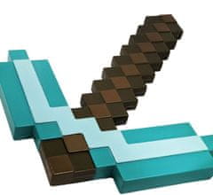 OEM Plastová replika krumpáče Minecraft: Diamond Pickaxe (40 x 29 x 2 cm) plast