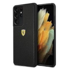 Ferrari Samsung Galaxy S21 Ultra - Silikonový kryt Ferrari (FESPEHCS21LBK) černý