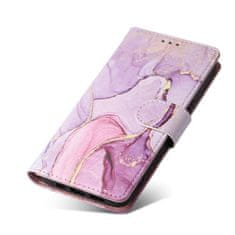 Tech-protect Pouzdro flip Samsung Galaxy A14 5G / A14 4G Tech-Protect Wallet Colorful Marble multicolored