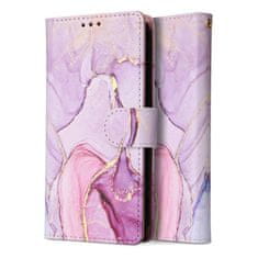 Tech-protect Pouzdro flip Samsung Galaxy A14 5G / A14 4G Tech-Protect Wallet Colorful Marble multicolored