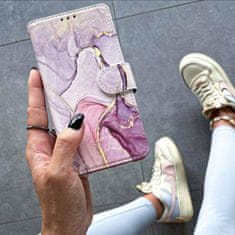 Tech-protect Pouzdro flip Samsung Galaxy A14 5G / A14 4G Tech-Protect Wallet Colorful Marble multicolored