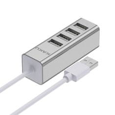 Kaku USB HUB Kaku KSC-383 4xUSB - stříbrný