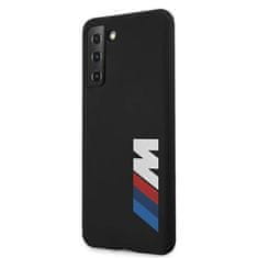 Bmw Samsung Galaxy S21 Plus - Silikonový kryt BMW (BMHCS21MMSLBLBK) černý