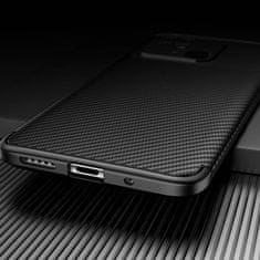 OEM Kryt Xiaomi Redmi 10C Armored Shockproof Carbon Fiber černý