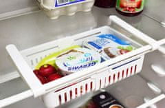CoolCeny Nastavitelné úložné boxy do lednice – sada 3 kusy