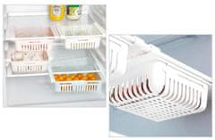 CoolCeny Nastavitelné úložné boxy do lednice – sada 3 kusy