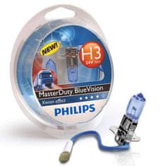 Philips Philips H3 24V 75/70W PK22s MasterDuty BlueVision 2ks 13336MDBVS2